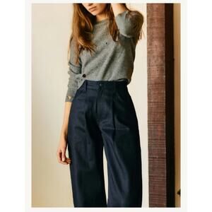 imogene + willie Navy Straight Leg Jeans